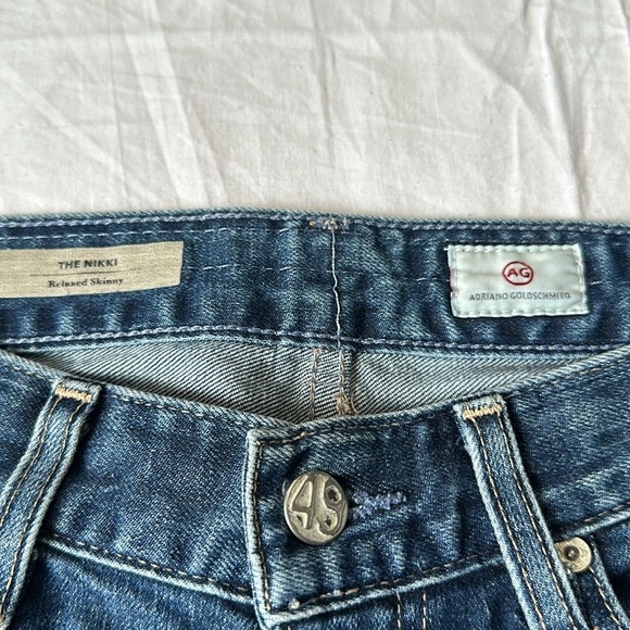 AG The Nikki Relaxed Skinny Jeans Size 25R - Picture 2 of 7